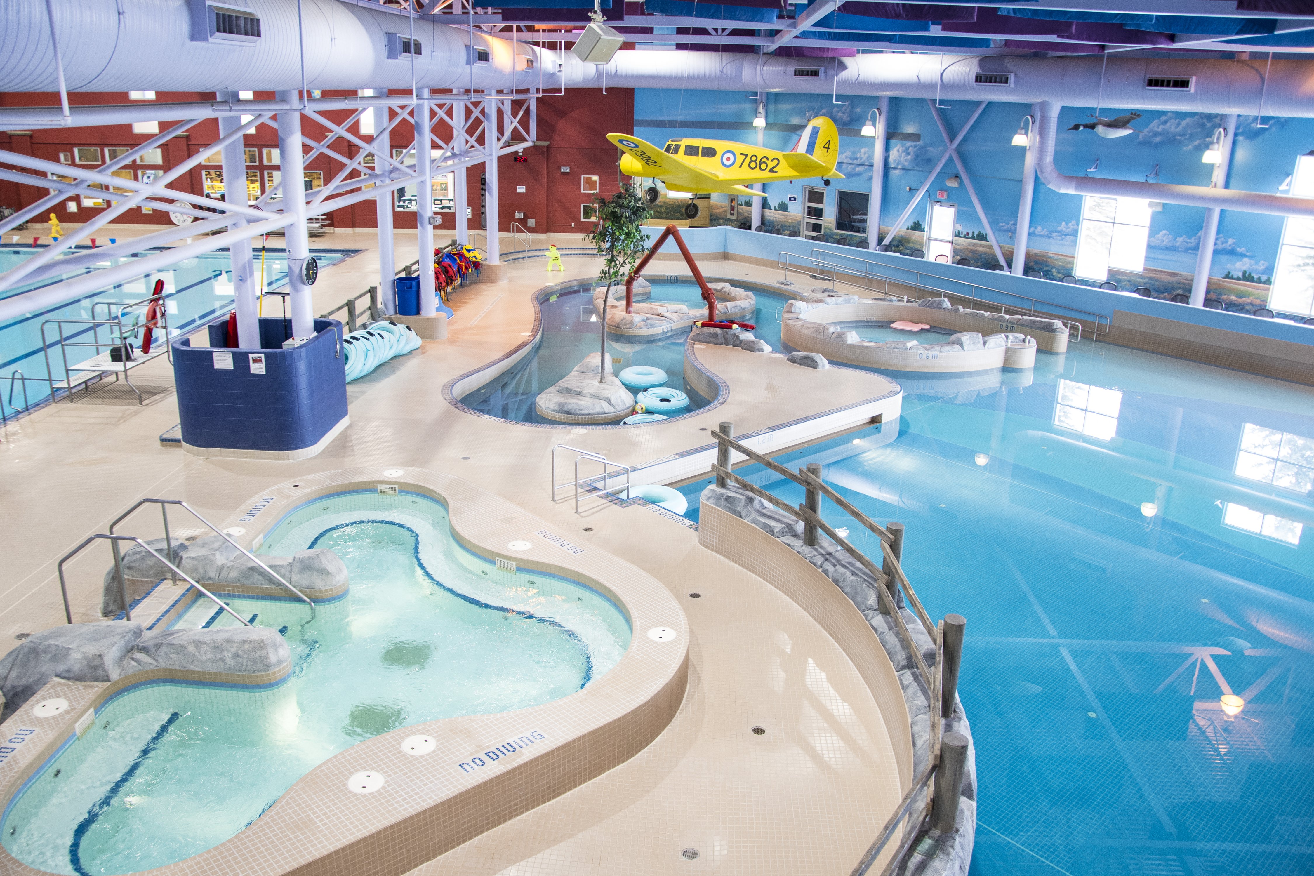 Swimming pool at the Gallagher Centre